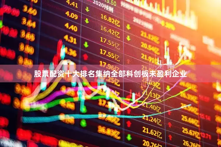 股票配资十大排名集纳全部科创板未盈利企业